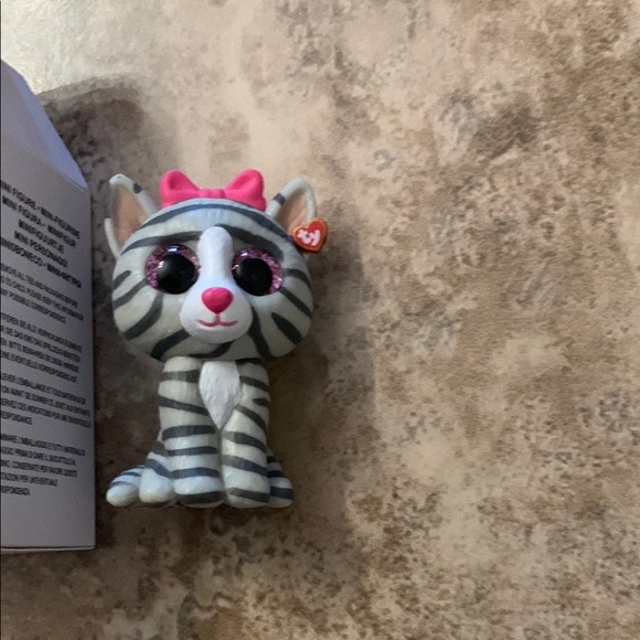 Ty Mini Boos Kiki. Series 1. Cat - Picture 2 of 4